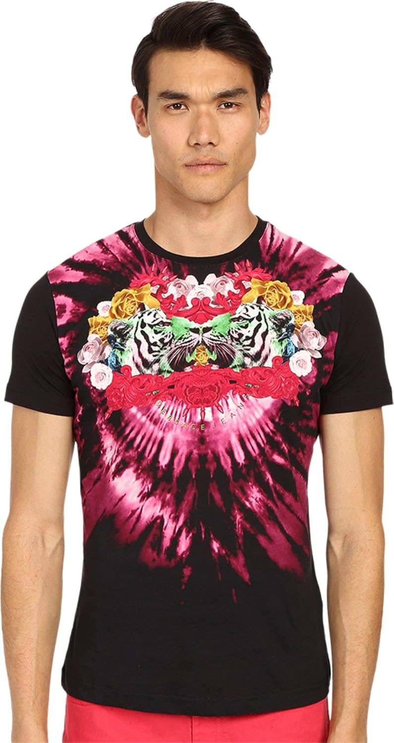 versace tie dye shirt