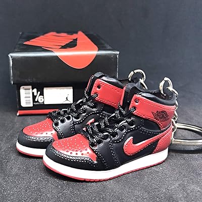 jordan 1 bred keychain