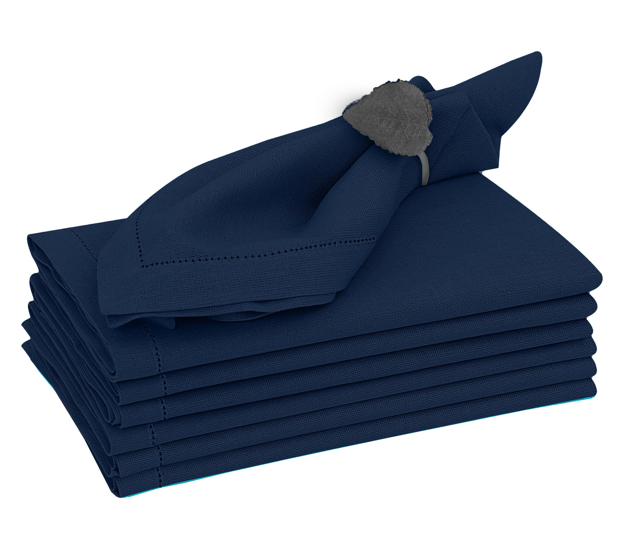 Ruvanti Premium Linen Napkins Set of 6-20x20