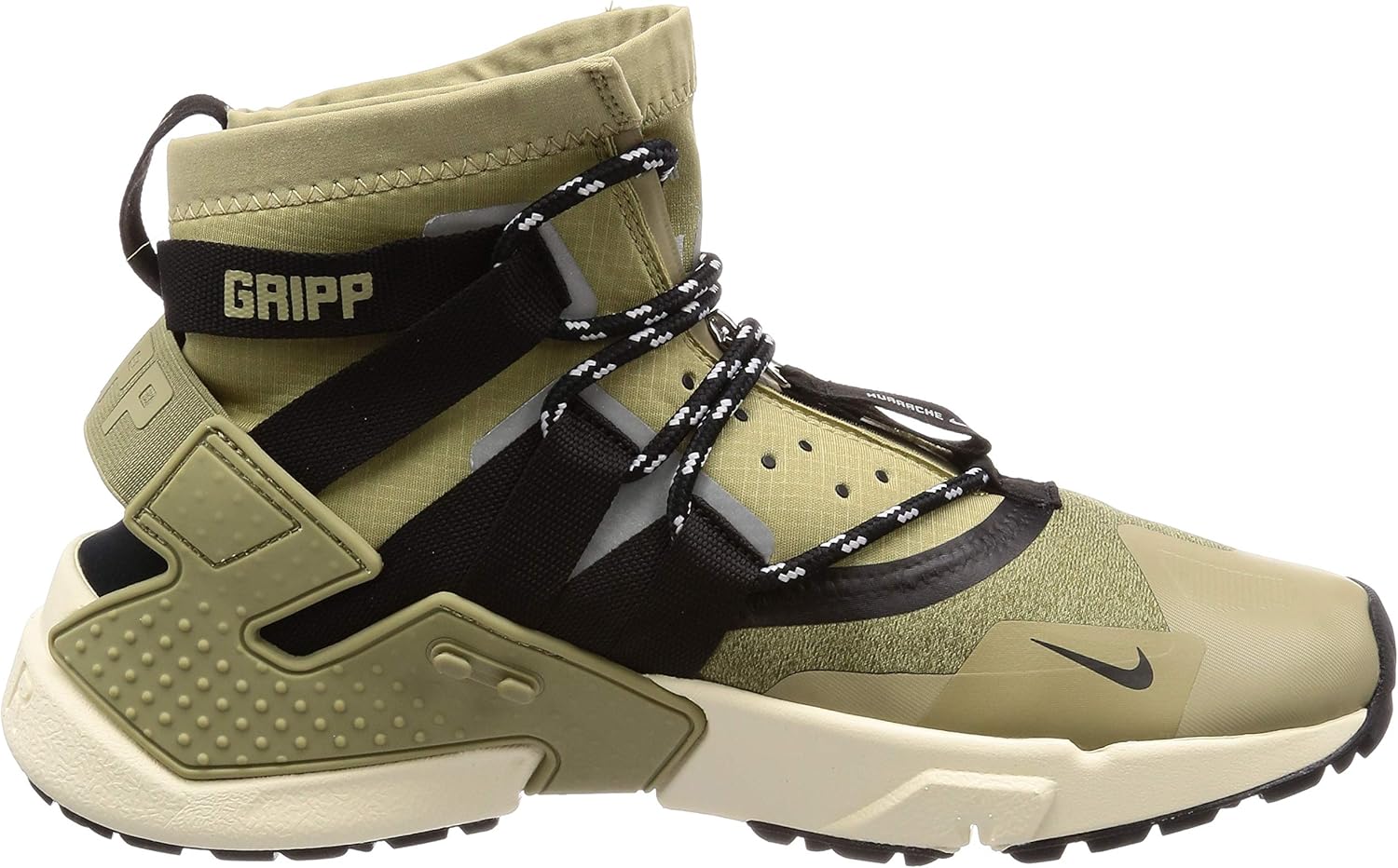 Amazon Com Nike Air Huarache Gripp Men S Shoes Neutral Olive Black Ao1730 0 11 5 D M Us Shoes