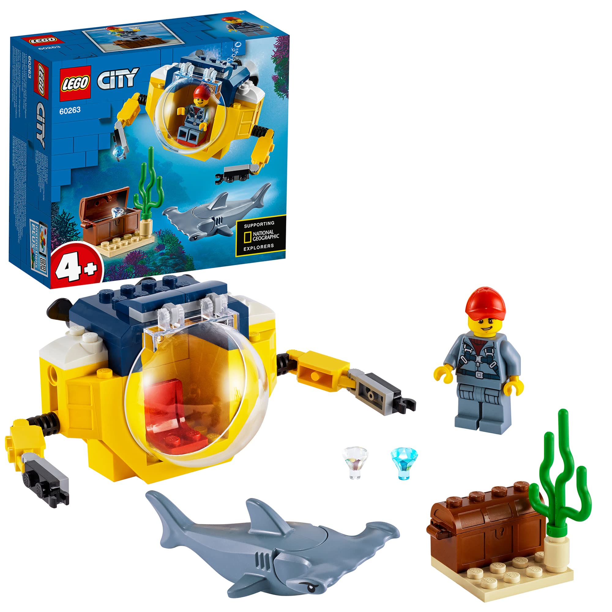 LEGO 60263 City Oceans Ocean Mini-Submarine