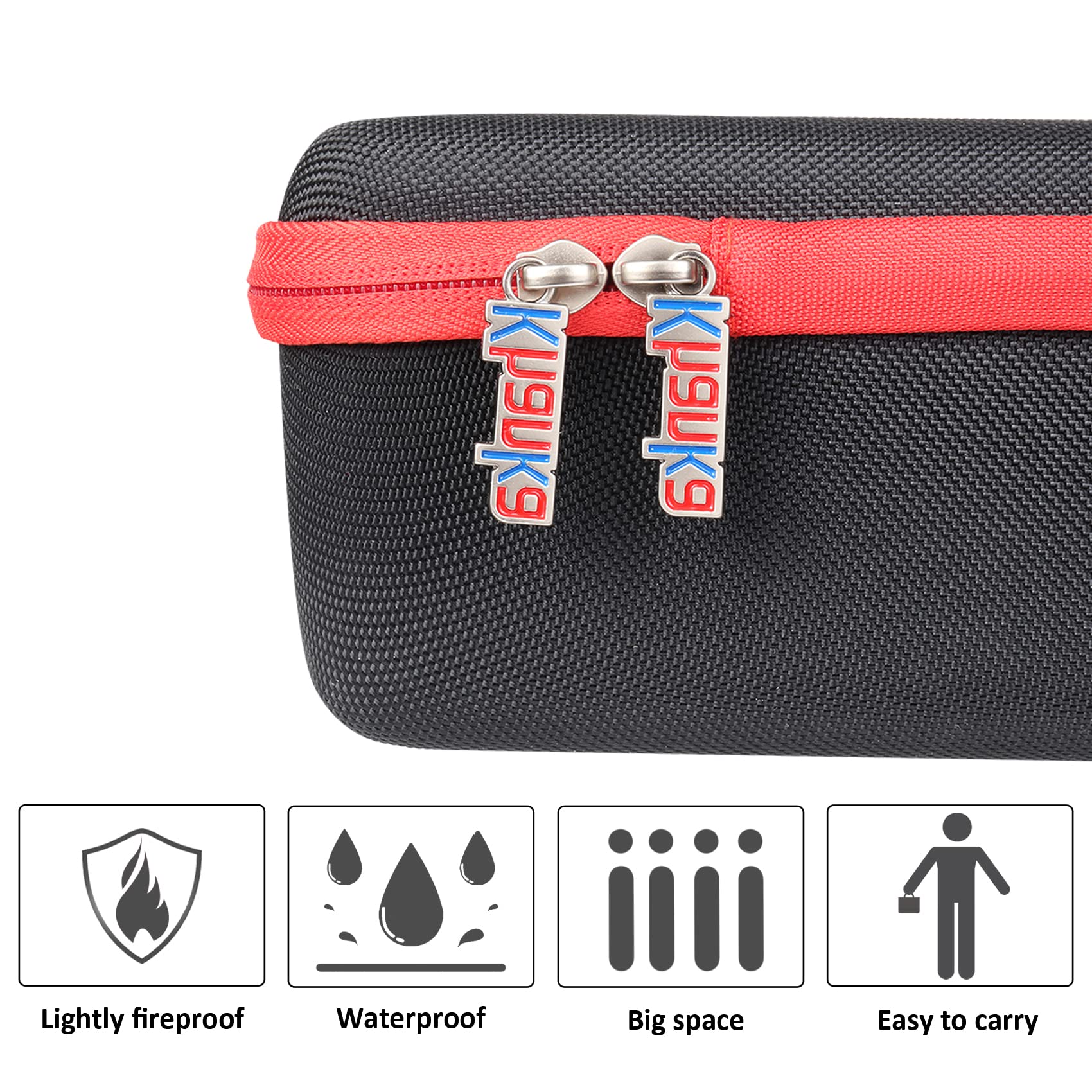 khanka Hard Storage Case Replacement for CRAFTSMAN V20 Cordless Drill/Driver Kit (CMCD700C1/CMCD701C2/CMCD710C1/CMCD711C2/CMCD711D1), Case Only