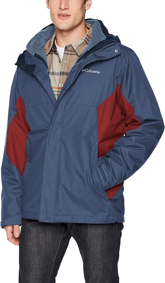 Columbia 哥伦比亚 Eager Air 三合一 男式冲锋衣 优惠券折后$74.8 海淘转运到手约￥612