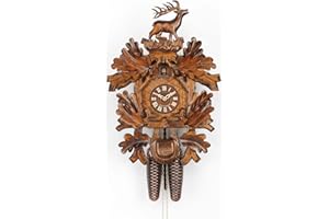 Kammerer Uhren Hekas Cuckoo Clock Hunting Clock, standing deer KA 856