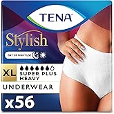 Disposable Heavy Absorbency Incontinence Underwear, XL, 56 per Case