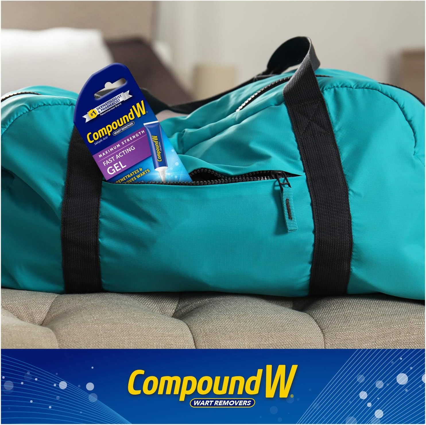 Compound W Maximum Strength Fast Acting Gel Wart Remover, 0.25 oz: Health & Personal Care