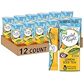 Crystal Light Powdered Drink Mix, 72 Pitcher Pkts, Lemon Iced Tea, 1.5 oz | Decaf