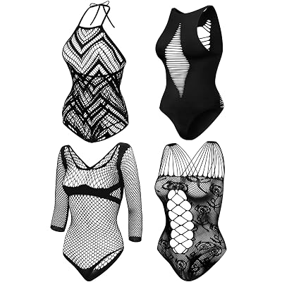 black lace turtleneck mini dress Naia Fishnet Mini Dress - Fanta