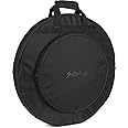 Sabian Quick 22 Black Out Cymbal Bag, Sabian QCB22 Quick 22 Cymbal Bag with Backpack Straps