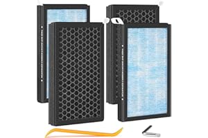 SHUFUDEJA Cabin Air Filter Compatible With Tesla Model 3 and Model Y (4 Pack)