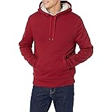 Amazon Essentials Men's Sherpa-Lined Pullover Hoodie Sweatshirt