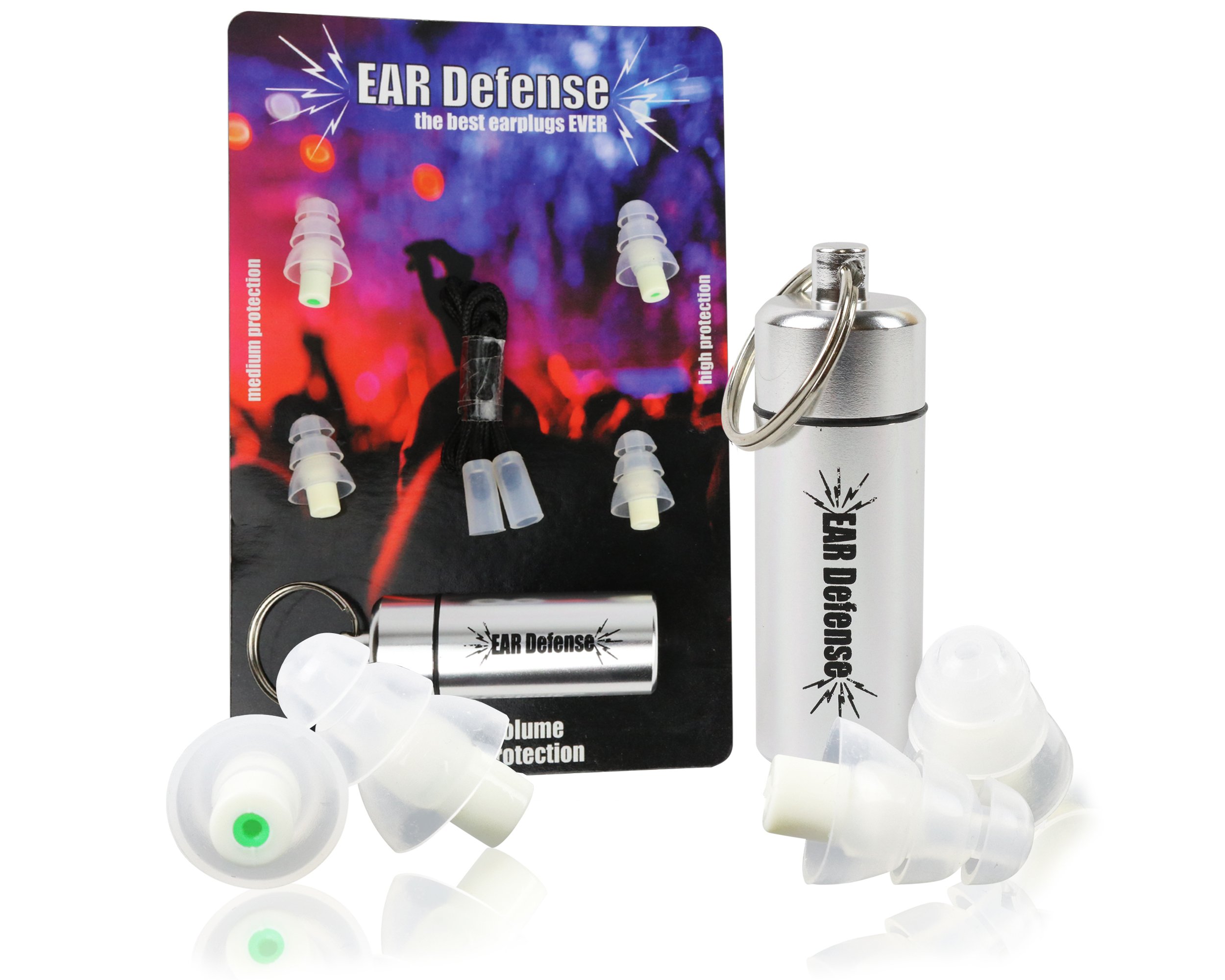 LiveMus!c HearSafe Ear Plugs High Fidelity Earplugs for