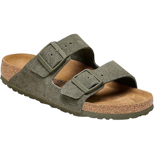 Amazon.com | Birkenstock Arizona Shearling 1025687 Suede  display picture 3