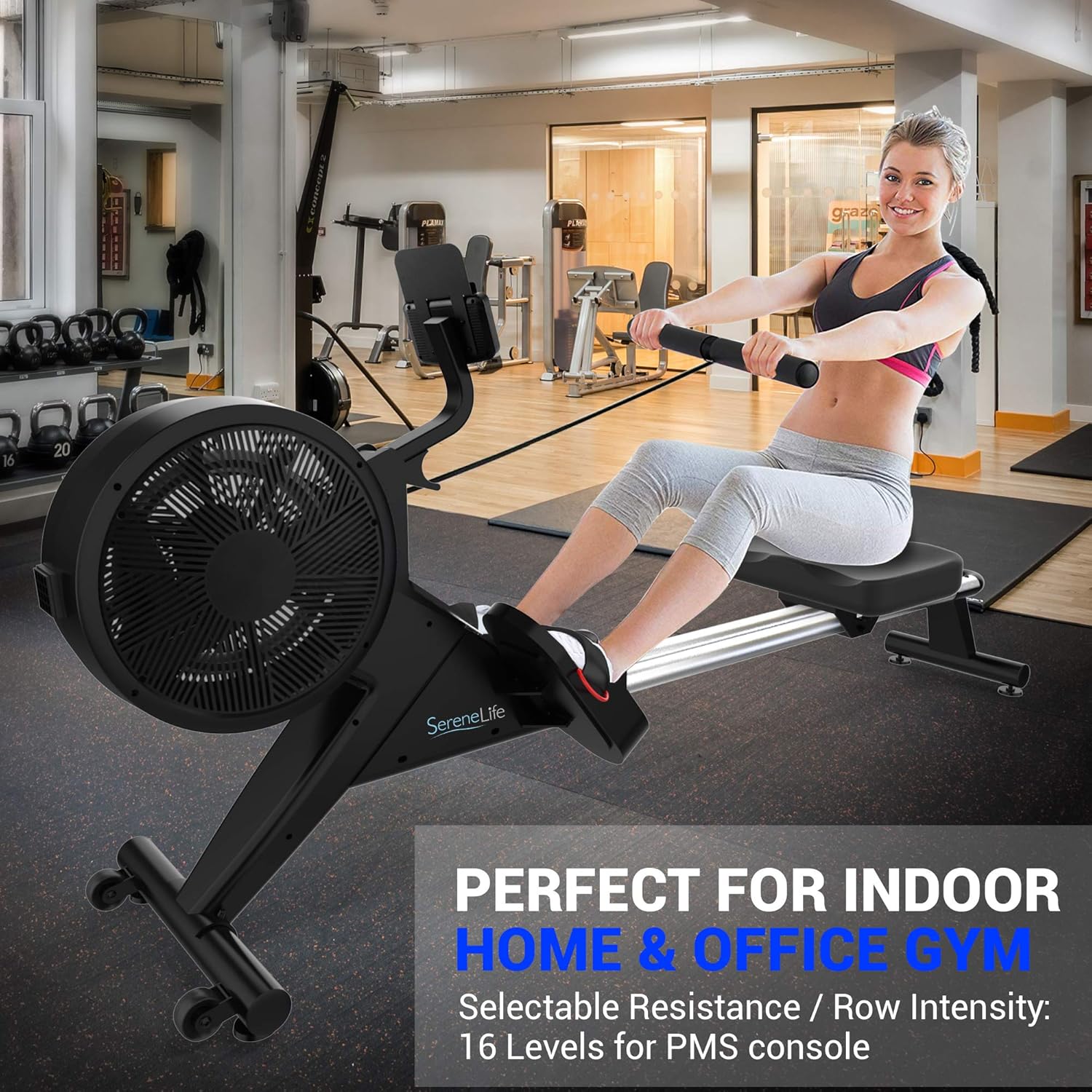 serenelife rowing machine