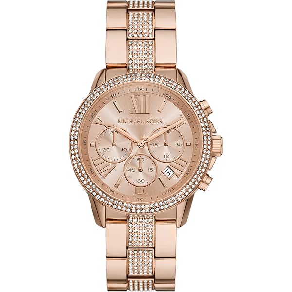 Amazon.com: Michael Kors MK6560 - Sofie Rose Gold One Size