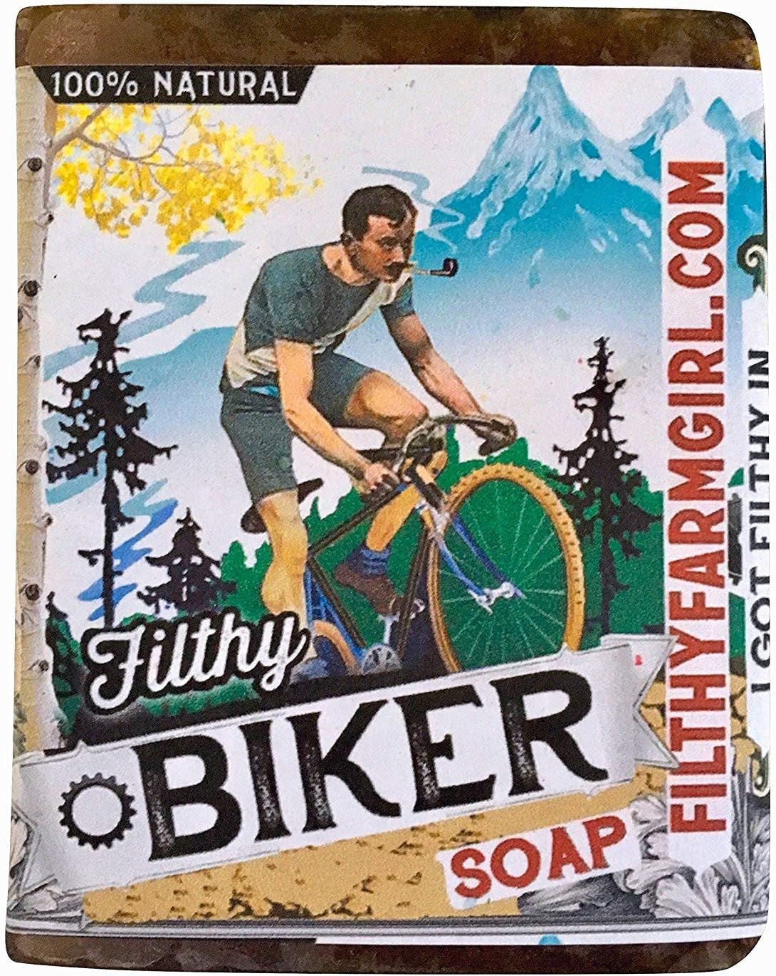 Filthy Mountain Biker Soap