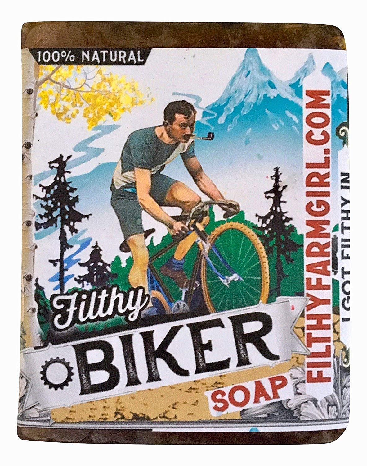Filthy Mountain Biker Soap