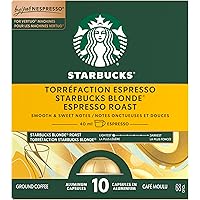 STARBUCKS Blonde Espresso Roast For Nespresso Vertuo, 68 g