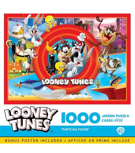Amazon.com: AQUARIUS Looney Tunes Bugs Bunny - Rompecabezas de 500