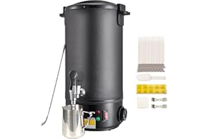 VEVOR Wax Melter for Candle Making, 10 L Extra Large Electric Wax Melting Pot, with Easy Pour Spout and 9-Level Temp Control, Easy Clean for Candle Soap Cream Beauty Bulk Production Business or Home