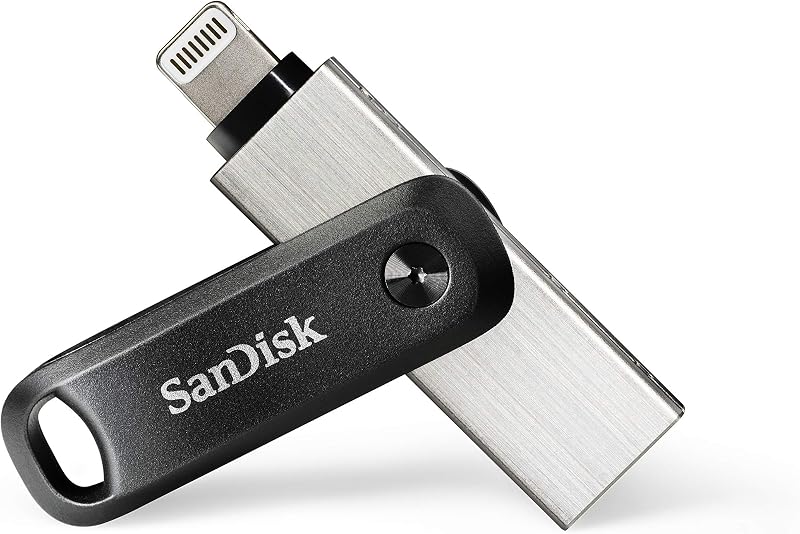 SanDisk iXpand Go 128GB Flash Drive with Lightning USB 3.0 Dual Drive