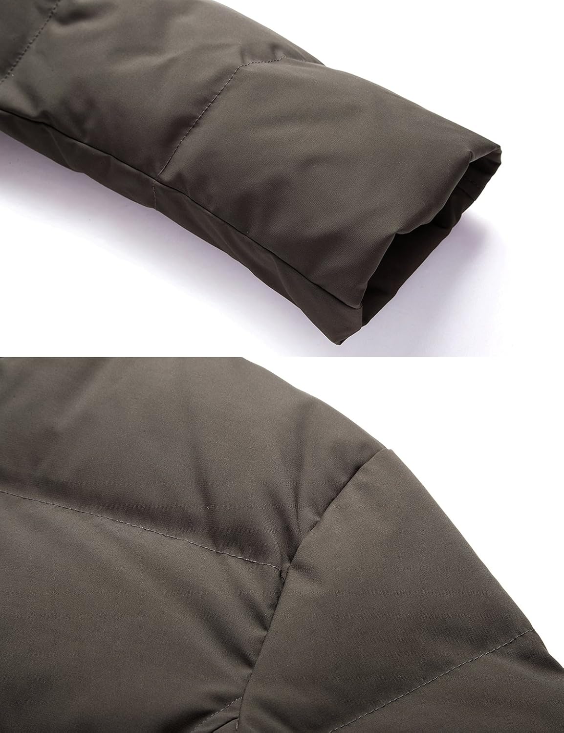 adomi women's long hooded down coat