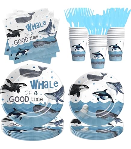 Jollyboom Ocean Animal Birthday Decorations - Banner & Garland With Starfish, Turtle, Whale For Boys - View #9