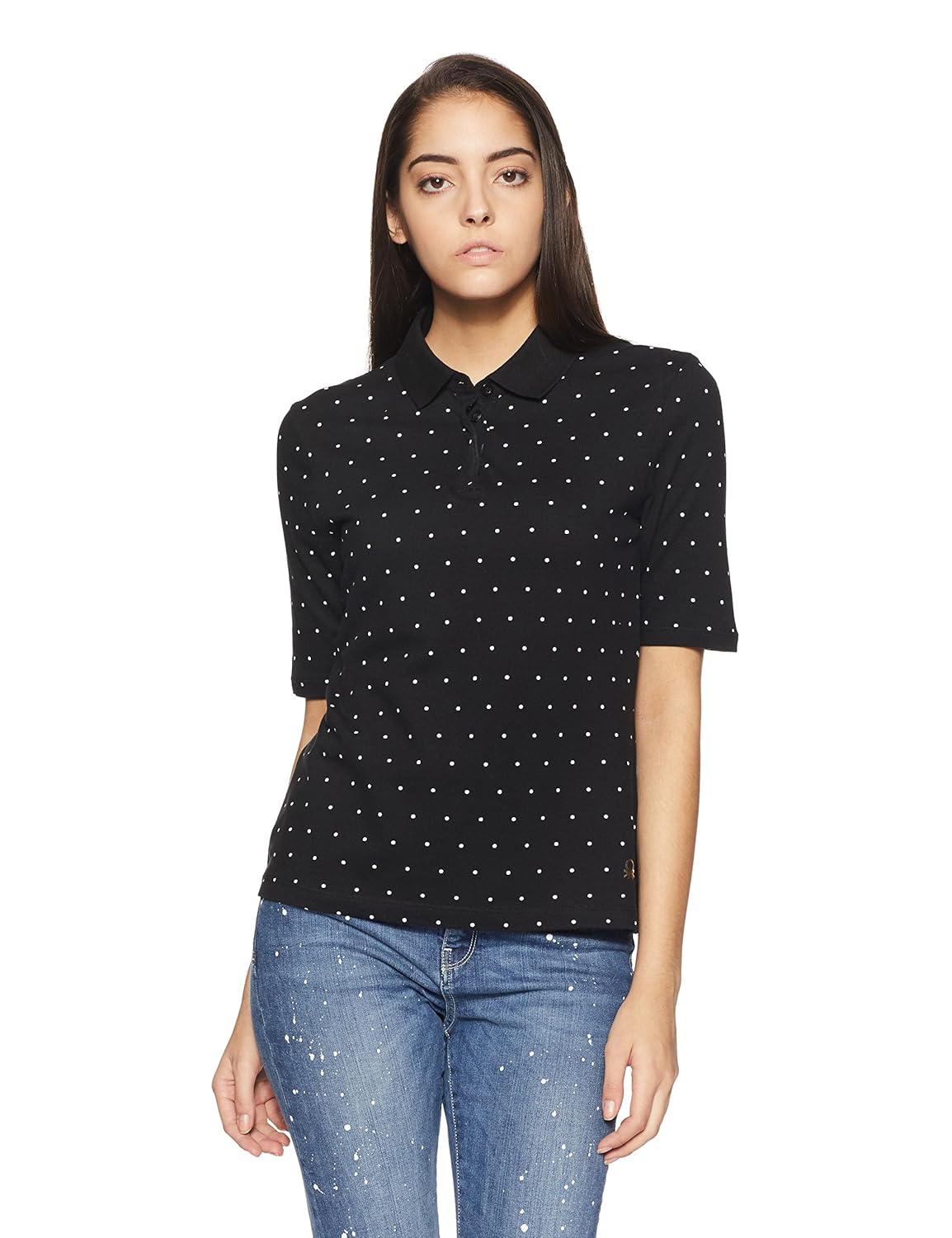 united colors of benetton women's polo