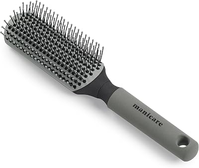 Manicare Ceramic Styling Brush Non-Slip Handle Ball Tipped Bristles