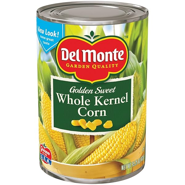 DEL MONTE WHOLE KERNEL GOLD CORN, 15.25-OUNCE (PACK OF 8)