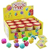 Make Your Own Bouncy Ball Kit - 12 Individual Kits - Science Party Favors - Fun DIY Arts and Crafts Easter for Kids - STEM Pr