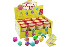 Make Your Own Bouncy Ball Kit - 12 Individual Kits - Science Party Favors - Fun DIY Arts and Crafts Easter for Kids - STEM Pr