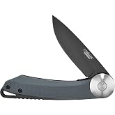 CAMILLUS Cirque 7" Durable Corrosion-Resistant AUS-8 Stainless Steel Everyday Carry Folding Pocket Knife with G10 Handle and 2.75" Drop Point Blade