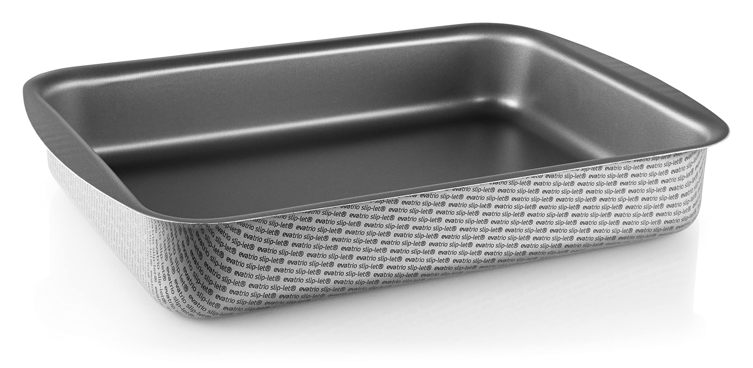 Eva Solo Roasting Pan with Rack, Non-Stick, Grey, 30 x 22 cm
