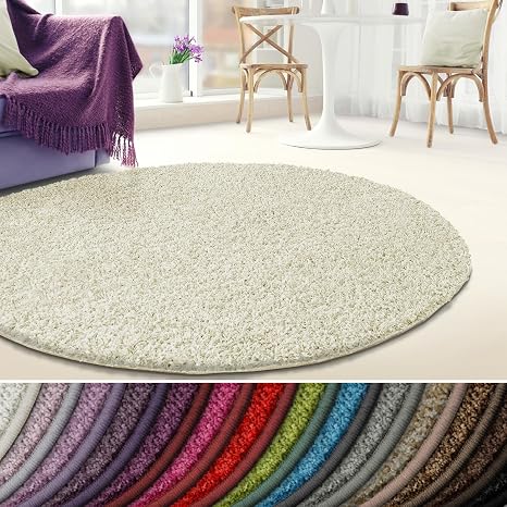 Casa Pura Shaggy Teppich Barcelona Weicher Hochflor Teppich Fur