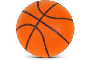 kjsdsss Silent Basketball,2025 New Dribble kjsdsss Silent Basketball,Silent Basket-Ball DribblingIndoor,Foam BasketballIndoor Training Ball for Various Indoor Activities (Orange, NO.7)