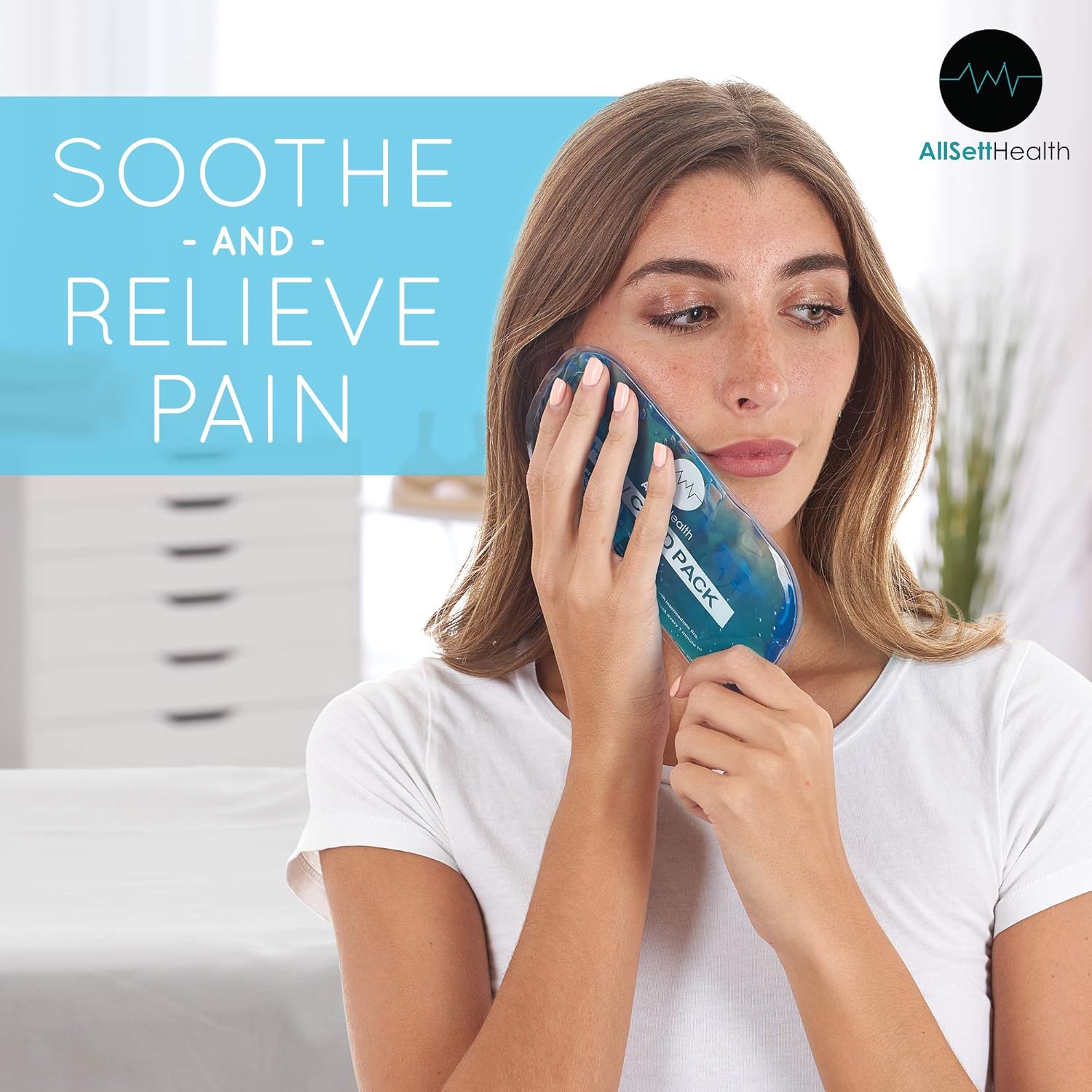 Reusable Hot and Cold Gel Ice Packs for Injuries | Cold Compress, Ice Pack, Gel Ice Packs, Cold Pack, Gel ice Pack, Cold Packs for Injuries | 7 Pack: Health & Personal Care