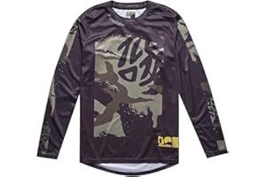 Troy Lee Designs Cycling MTB Bicycle Mountain Bike Jersey Shirt for Men, Flowline LS