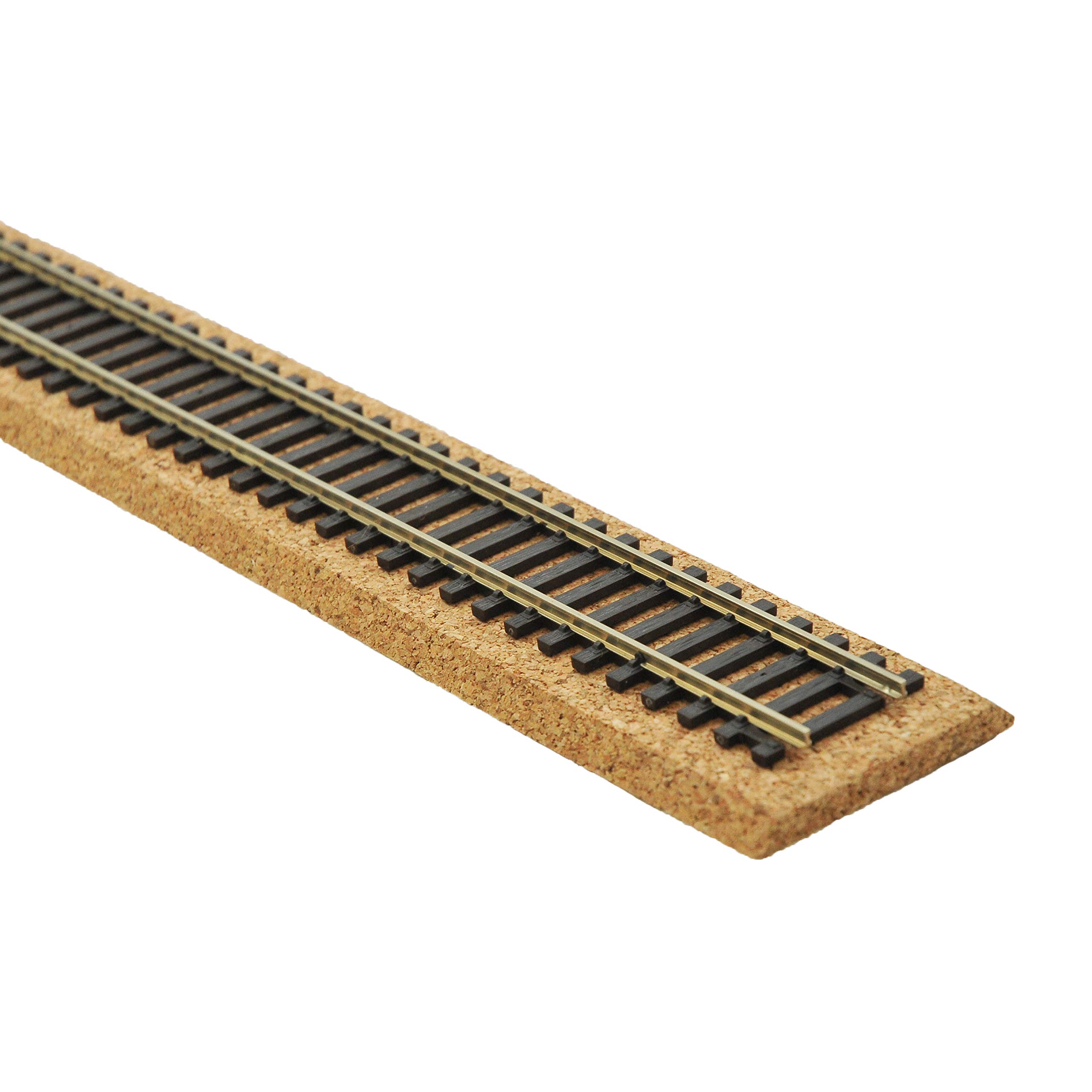 SPD UK OO Gauge Beveled Edge Track Bed for Crafts Model Railway - 450mm x 45mm - 5mm Thick - Pack of 10