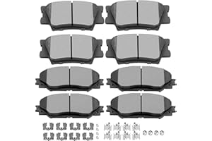 SCITOO D1210 D1212 Front Rear Ceramic Brake Pads Sets Fit For Toyota RAV4 2011 2012 2013 2014 2015