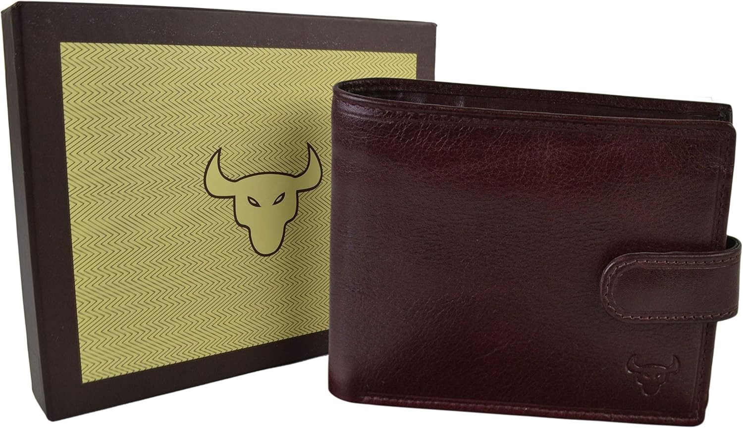 Kenneth Brownne Da Milano Men's Designer Soft Brown Hide Leather wallet - Image 3