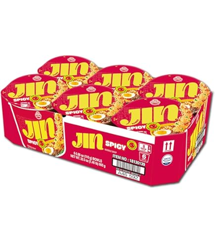 Amazon.com: OTOKI Jin Ramen Spicy Cup Noodles – Authentic Korean