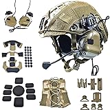Airsoft Fast Helmet Set Tactical Paintball Helmet