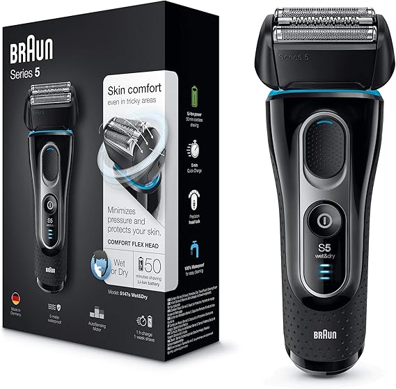 Braun Series 5 5147 s - Afeitadora eléctrica hombre, Afeitadora ...