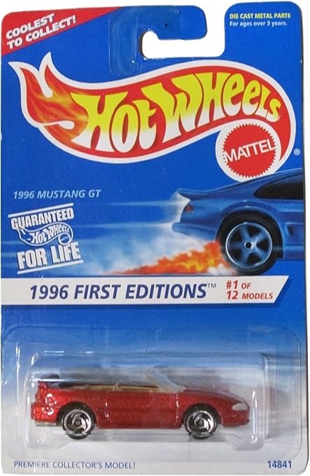 1996 mustang gt hot wheels