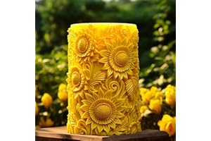 EVERELAM Rose Resin Mold - 3D Flower & Ball Molds for Resin Casting & Candle Making