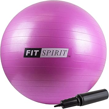 pink yoga ball