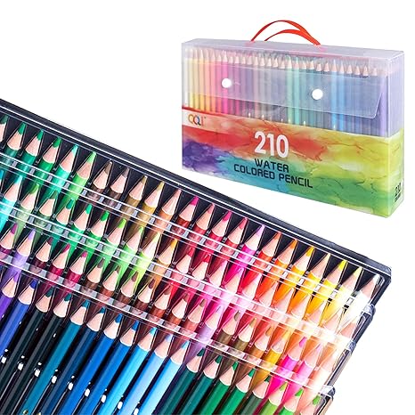 120/150/180/210 Professional Artist Watercolor Pencils Set Water
