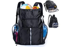 VIGEGARI Large Beach Backpack Waterproof Sandproof - Customized Oversized Drawstring Pool Bag with Shoe Compartment for Toiletries, Towels, Gym, Travel