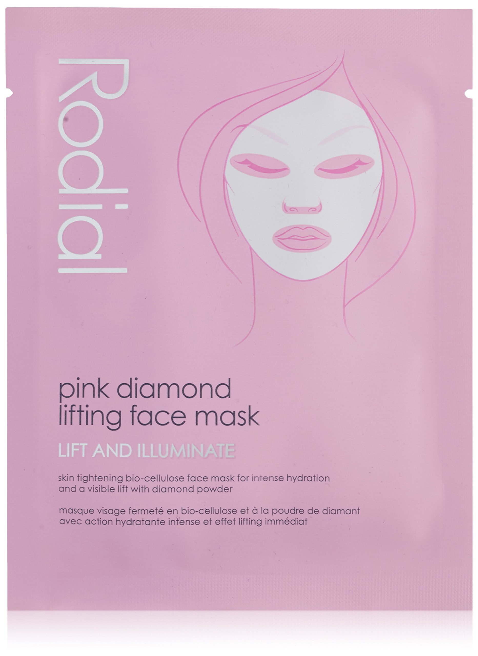 Rodial Pink Diamond Lifting Face Mask - 8 x 20g